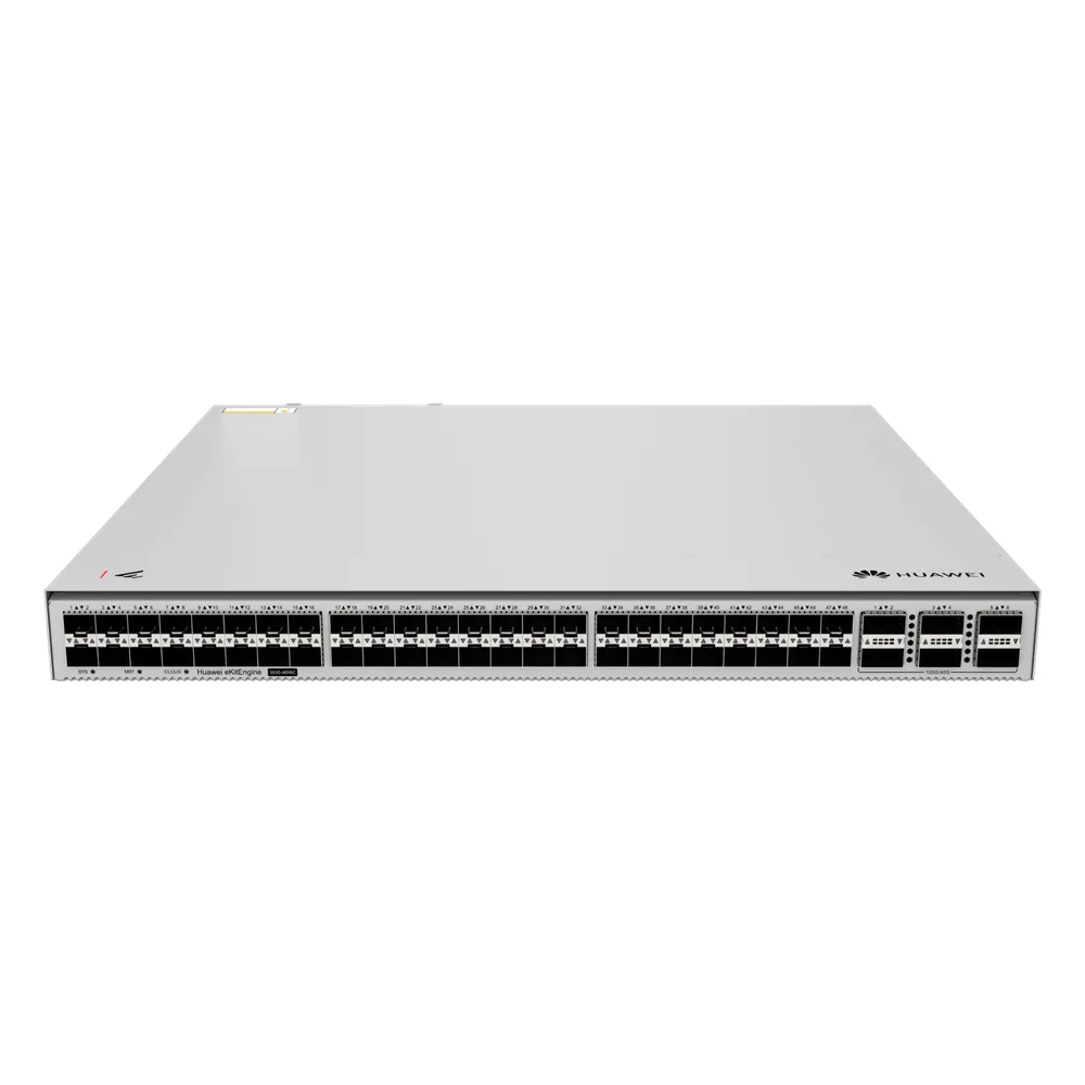 Switch Core eKitEngine / 48 Puertos (10G) SFP+ / 6 Puertos (100G) QSFP28 / Capa 3 / Switching 2,160 Gbps / Forwarding 1,607 Mpps / iStack / Gestión Cloud / Libre de Licenciamiento
