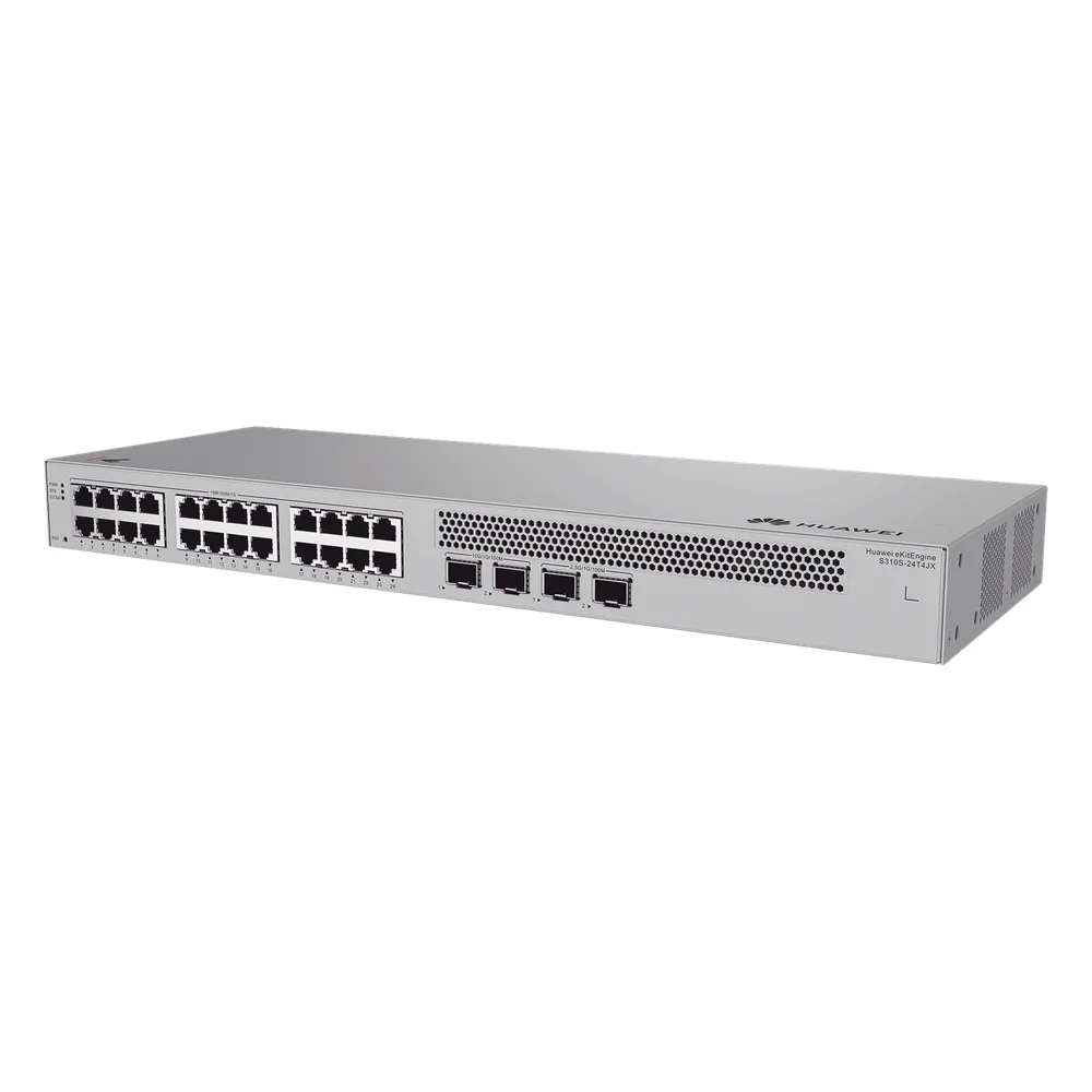 Switch de Acceso Gigabit Administrable Capa 2+ / 24 puertos 10/100/1000 Mbps / 2 Puertos 2.5GE SFP + 2 Puertos 10GE SFP+ Uplink  / ERPS / Rutas Estáticas / Administración Nube Gratis