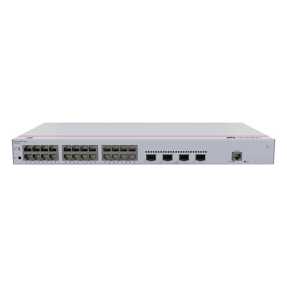 Switch de Acceso Gigabit Administrable Capa 2 / 24 puertos 10/100/1000 Mbps / 4 Puertos 10GE SFP+ Uplink / ERPS / IMGP Snooping / DHCP Snooping / Administración Nube Gratis