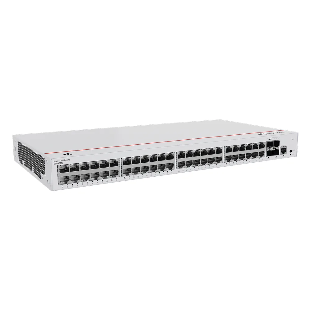 Switch de Acceso Gigabit Administrable  Capa 2 / 48 puertos 10/100/1000 Mbps / 4 Puertos 1GE SFP Uplink / ERPS  / IMGP Snooping / DHCP Snooping / Administración Nube Gratis – vista 3
