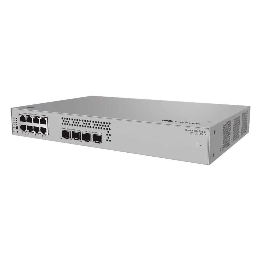 Switch de Acceso Gigabit Administrable PoE Capa 2+ / 8 puertos 10/100/1000 Mbps (PoE) / 2 Puertos 2.5GE SFP + 2 Puertos 10GE SFP+ Uplink  / ERPS / Rutas Estáticas / PoE Perpetuo / 128 W / Administración Nube Gratis