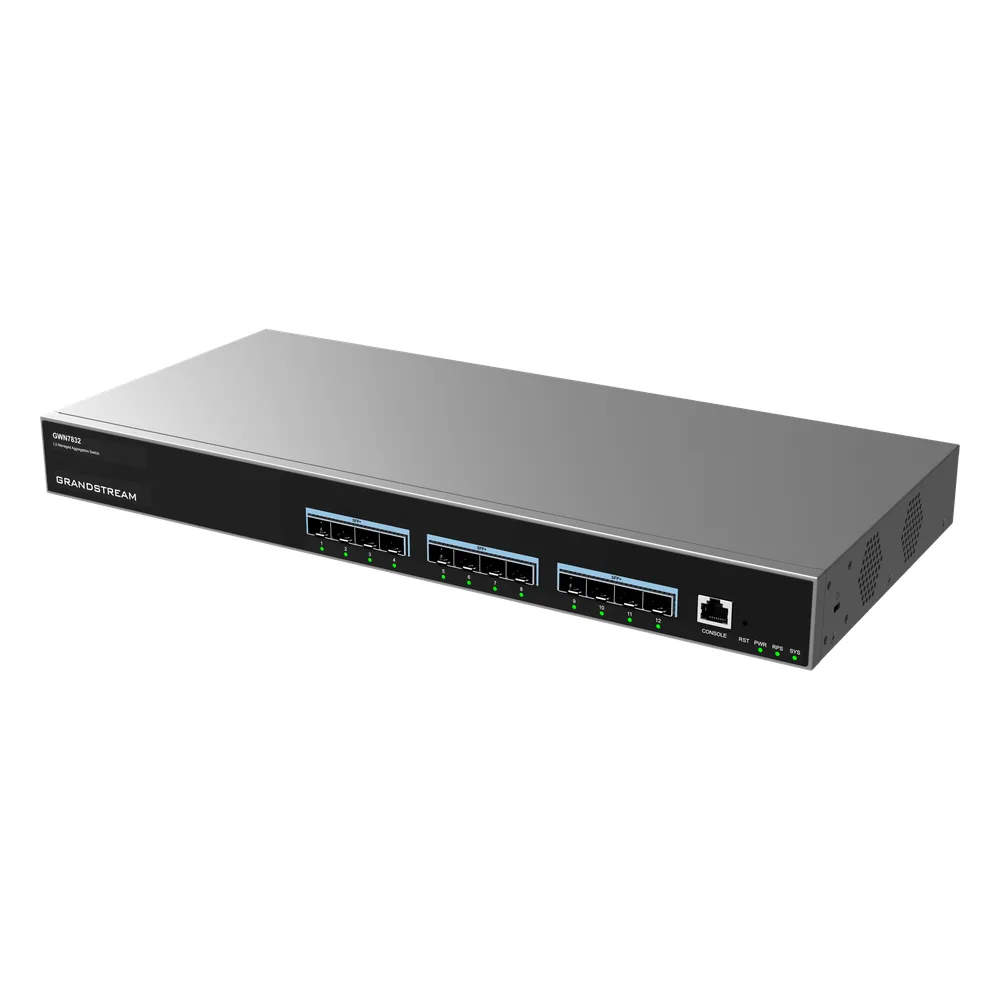 Switch de Agregación Capa 3 / 12 Puertos 10Gigabit SFP+ / QoS Integrada / Soporte IPv6 e IPv4 / Seguridad Avanzada / Stacking / – vista 4