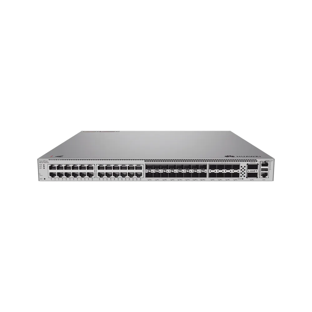 Switch eKit Core Empresarial Híbrido Capa 3 / 24 Puertos Gigabit / 16 Puertos SFP+ (10 Gbps) / 8 Puertos SFP28 (25 Gbps) / 2 Puertos QSFP28 (100 Gbps) / Libre de Licenciameinto