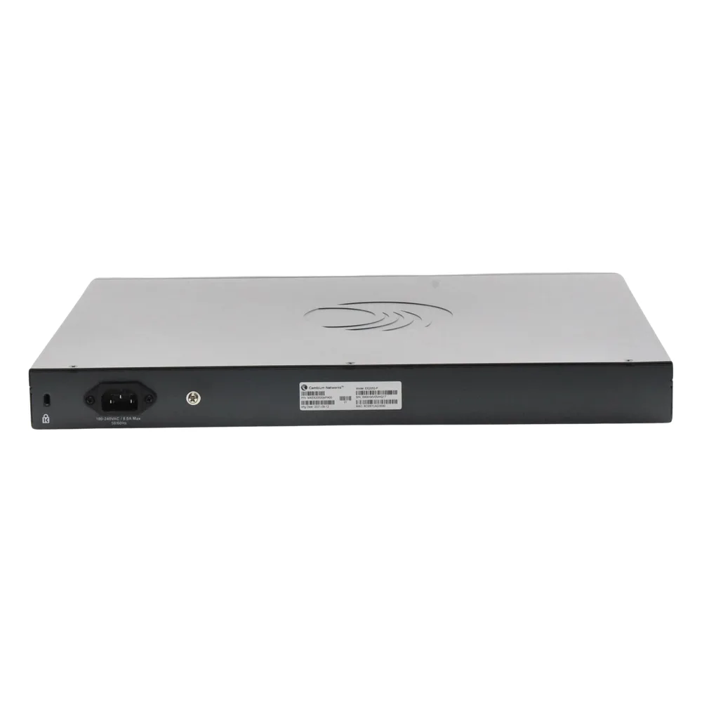 Switch Gestionable Capa 2+ / 176 Gbps Throughput / 48 Puertos Gigabit PoE+ / 4 SFP+ 10 Gbps Uplink / Política de Automatización / cnMaestro On-Premises / 5 Años Garantía – vista 2