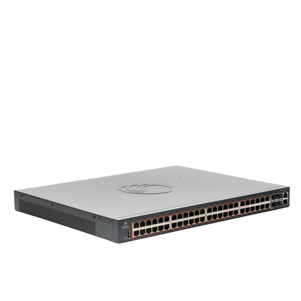 Switch Gestionable Capa 2+ / 176 Gbps Throughput / 48 Puertos Gigabit PoE+ / 4 SFP+ 10 Gbps Uplink / Política de Automatización / cnMaestro On-Premises / 5 Años Garantía – vista 4