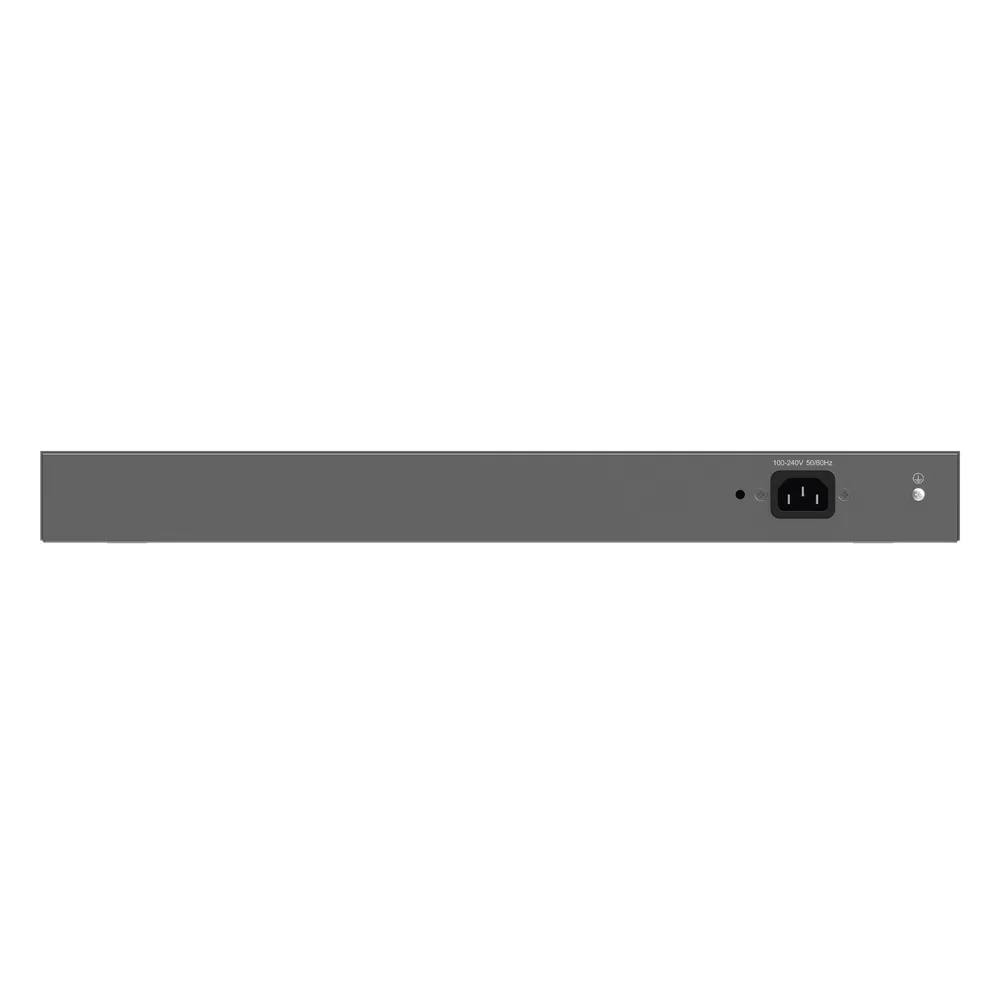 Switch Gigabit Administrable / 16 puertos 10/100/1000 Mbps + 4 Puertos SFP Uplink / Compatible con GWN Cloud. – vista 3