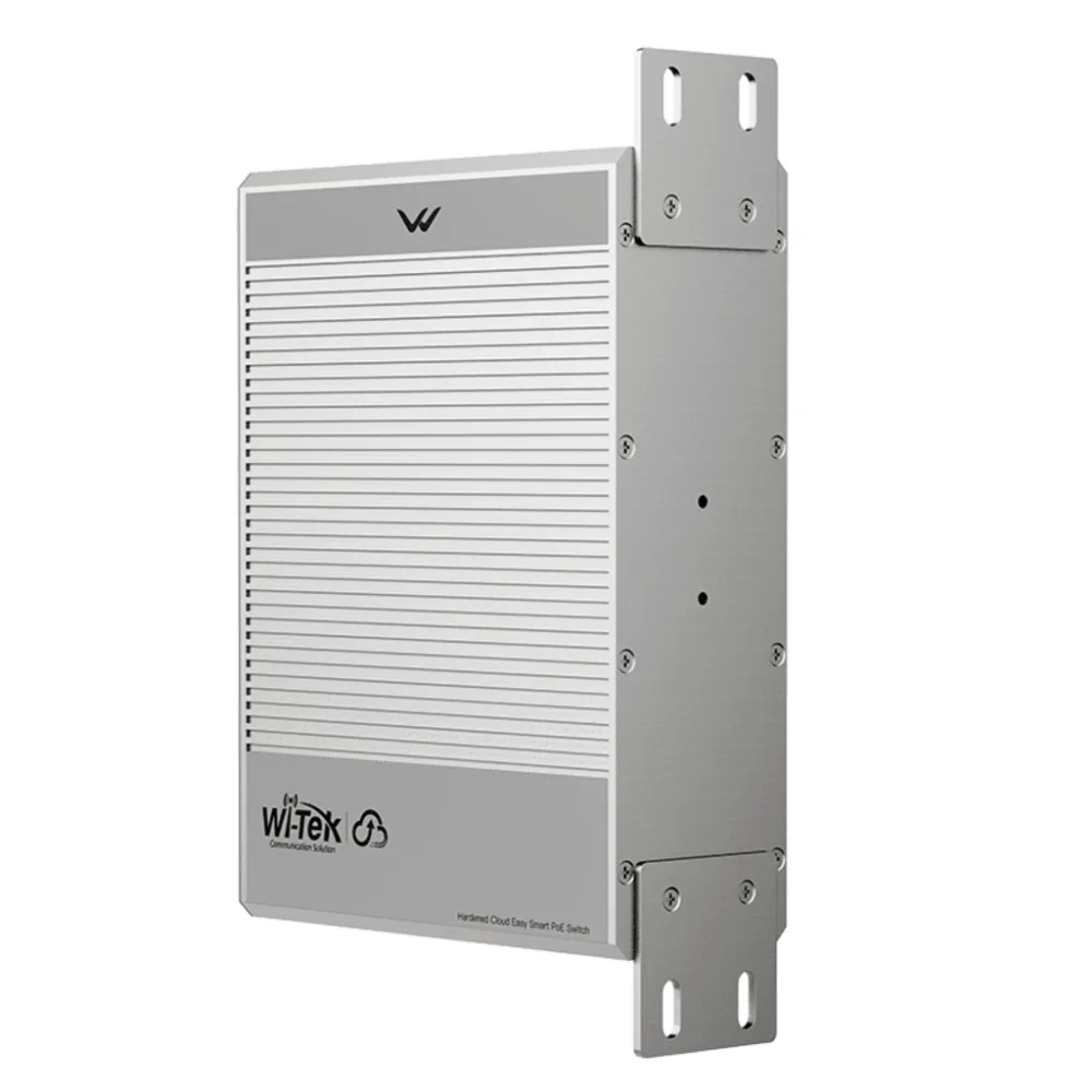 Switch Industrial PoE / 4 Puertos Gigabit PoE++ (802.3bt) / 1 Puerto Gigabit + 1 SFP / Alimentación DC 12-57V / Fanless / DIN-Rail / -30°C a 65°C / 55W-300W Budget PoE – vista 5