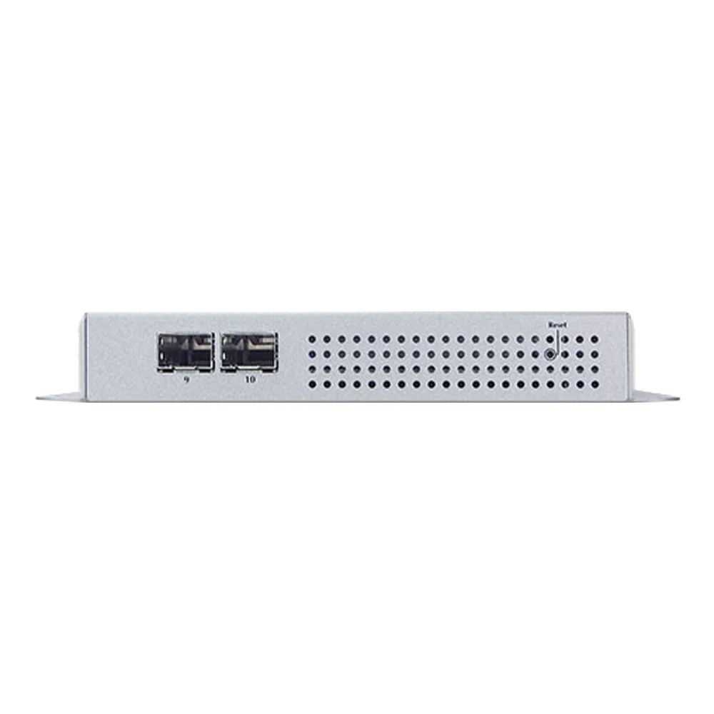 Switch Industrial PoE Administrable de Pared Capa 2, 8 Puertos Gigabit PoE 802.3at y 2 Puertos 100/1000X SFP – vista 4