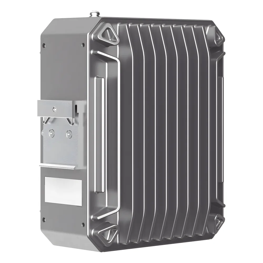 Switch Industrial PoE hasta , Ideal para temperaturas Extremas y protección contra descargas, 4 Puertos Gigabit PoE 802.3 af/at, 2 puertos SFP Administrable Cloud – vista 2