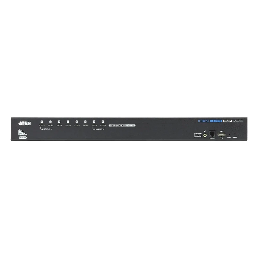Switch KVM HDMI | 8 puertos | USB de 8 puertos/con cable ATEN – vista 2