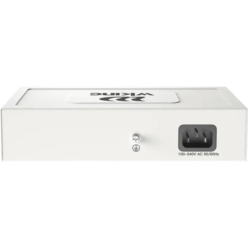 Switch no administrable PoE / Con 8 puertos 10/100 Mbps PoE af/at / 2 Puertos Ethernet 10/100 Mbps / Presupuesto 76 W / PoE hasta 250 metros – vista 6