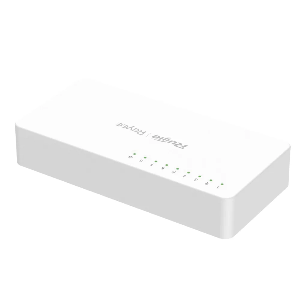 Switch no administrable, Visible en la Topología de la Nube, con 8 puertos 10/100 Mbps – vista 7