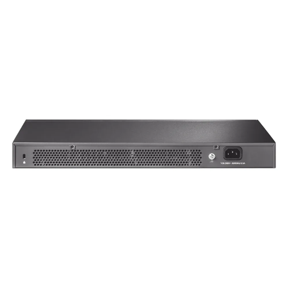 Switch Omada SDN Administrable / 24 puertos Gigabit y 4 puertos SFP+ / Funciones sFlow, QinQ y QoS / Administración centralizada OMADA – vista 3