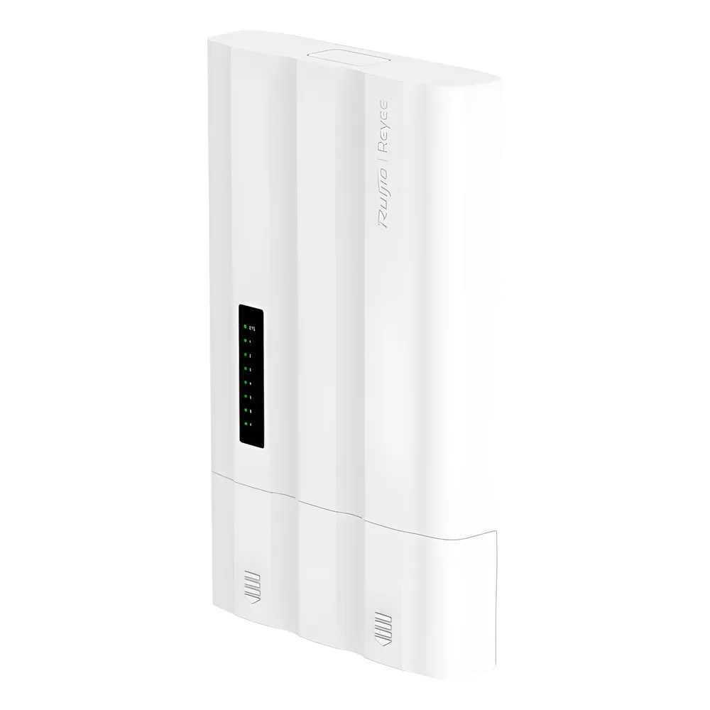 Switch PoE para Exteriores / 7 Puertos Gigabit / 5 RJ45 + 2 SFP / PoE+ 60W / ERPS / IP65 / -30°C a 65°C / Gestión Cloud / Capa 2 / Fanless