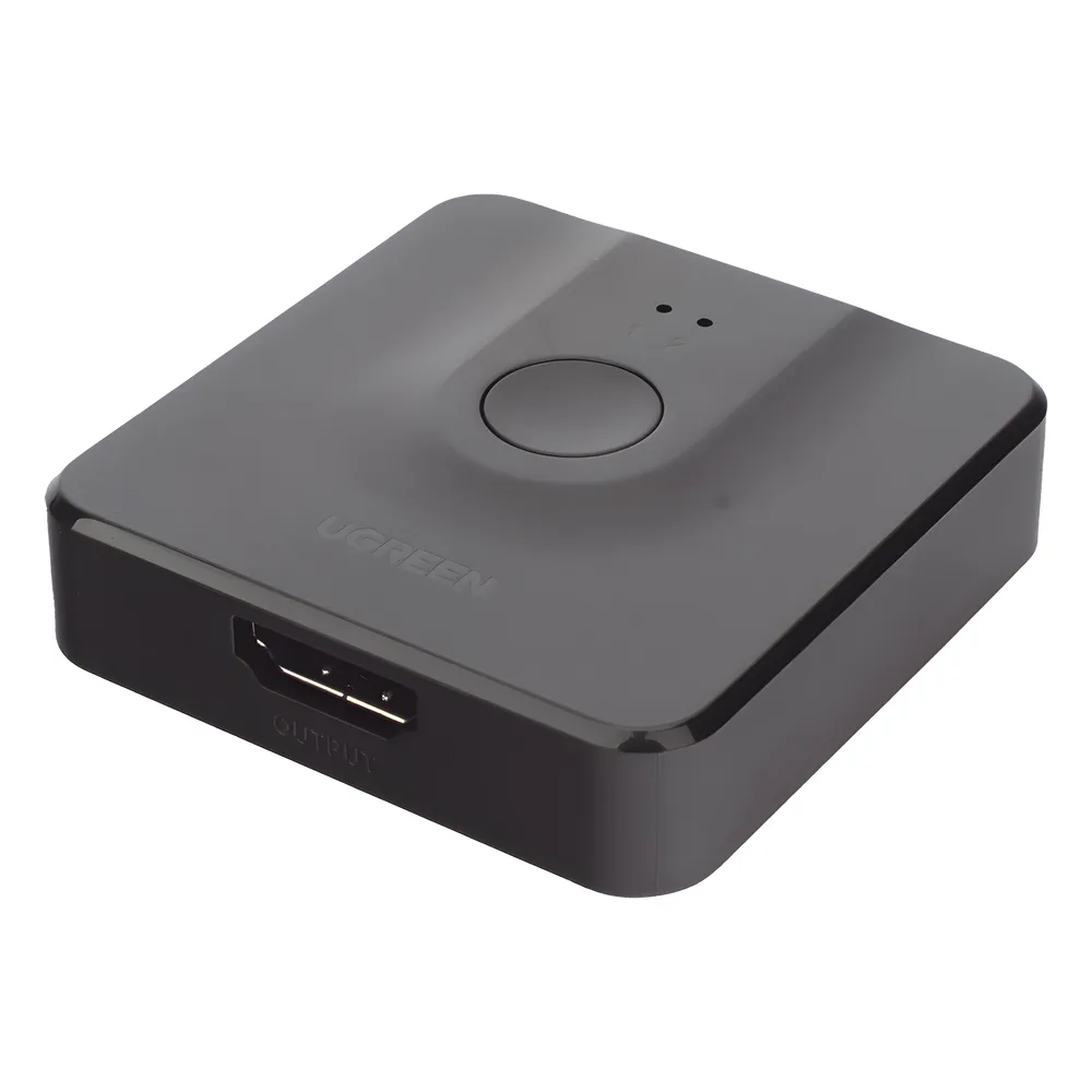 Switch/Divisor HDMI 4K 60Hz (Splitter) | Bidireccional (2 Entradas 1 Salida/1 Entrada 2 Salidas | Switch Conmutable | Led Indicador | 3D | HDR | Dolby Atmos | Potente Chip IC | Diseño Compacto | No Requiere Energía – vista 3