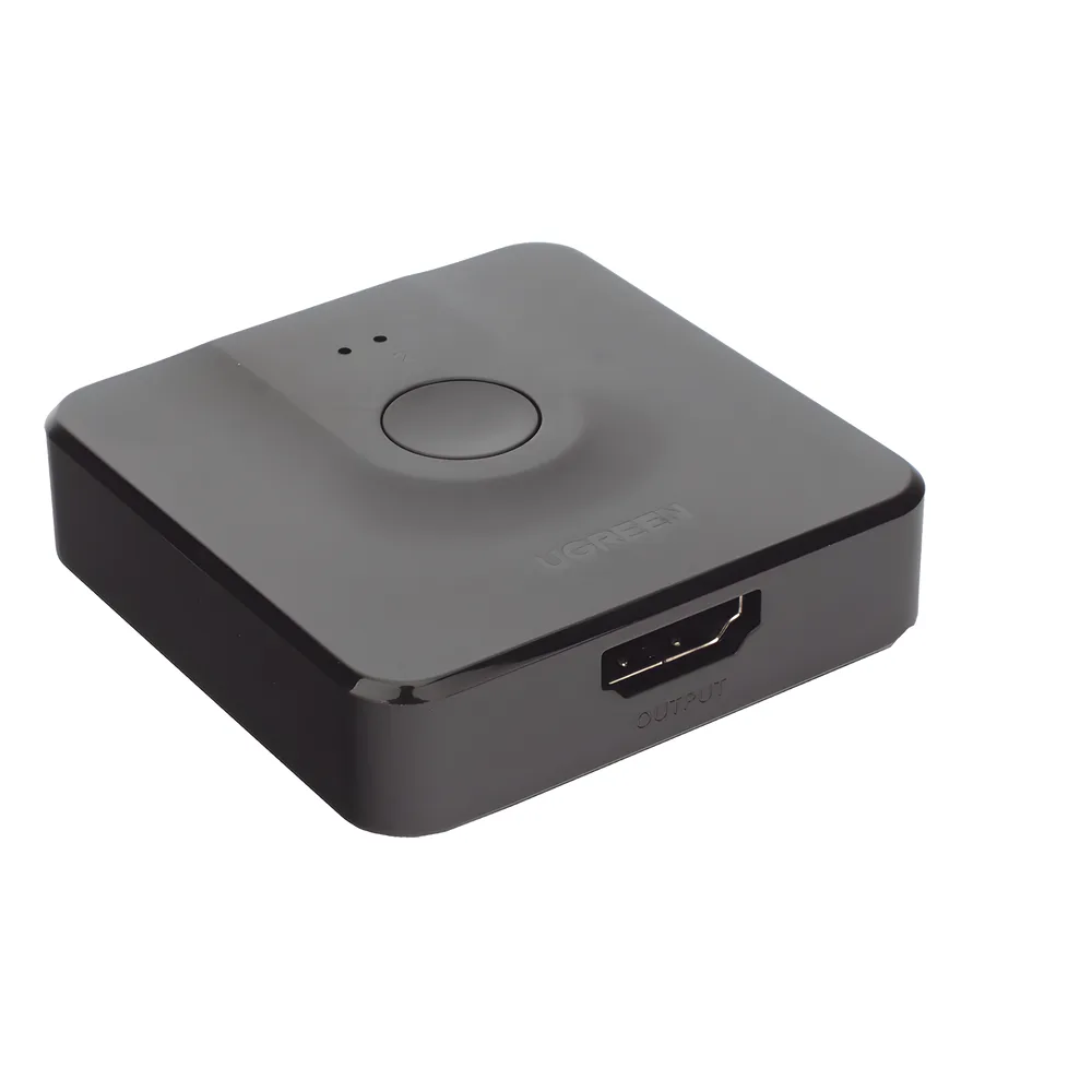 Switch/Divisor HDMI 4K 60Hz (Splitter) | Bidireccional (2 Entradas 1 Salida/1 Entrada 2 Salidas | Switch Conmutable | Led Indicador | 3D | HDR | Dolby Atmos | Potente Chip IC | Diseño Compacto | No Requiere Energía – vista 4