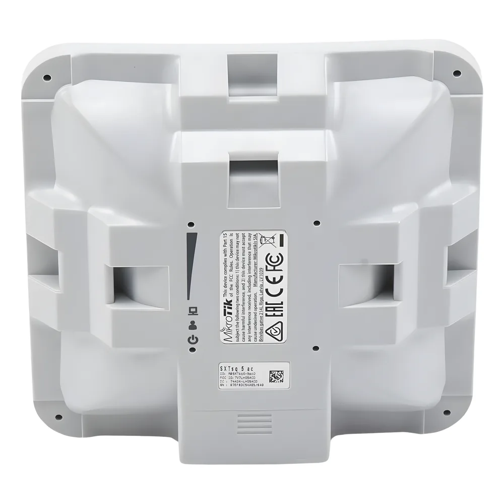 (SXTsq 5 ac) Cliente y PtP en 5GHZ 802.11 a/n/ac con antena de 16 dBi de 23°, Hasta 316 mW de Potencia – vista 5