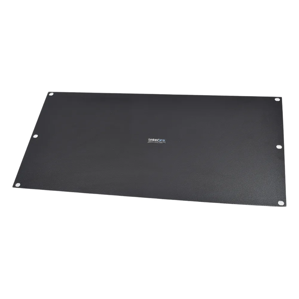 Tapa Ciega para Rack de 19in, de 5UR, Color Negro