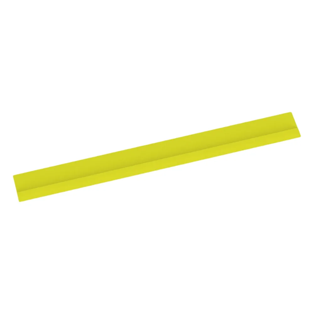 Tapa Con Bisagra a Presión Para Canaleta FiberRunner™ FR12X4YL6, de PVC Rígido, Color Amarillo, 1.8 m de Largo