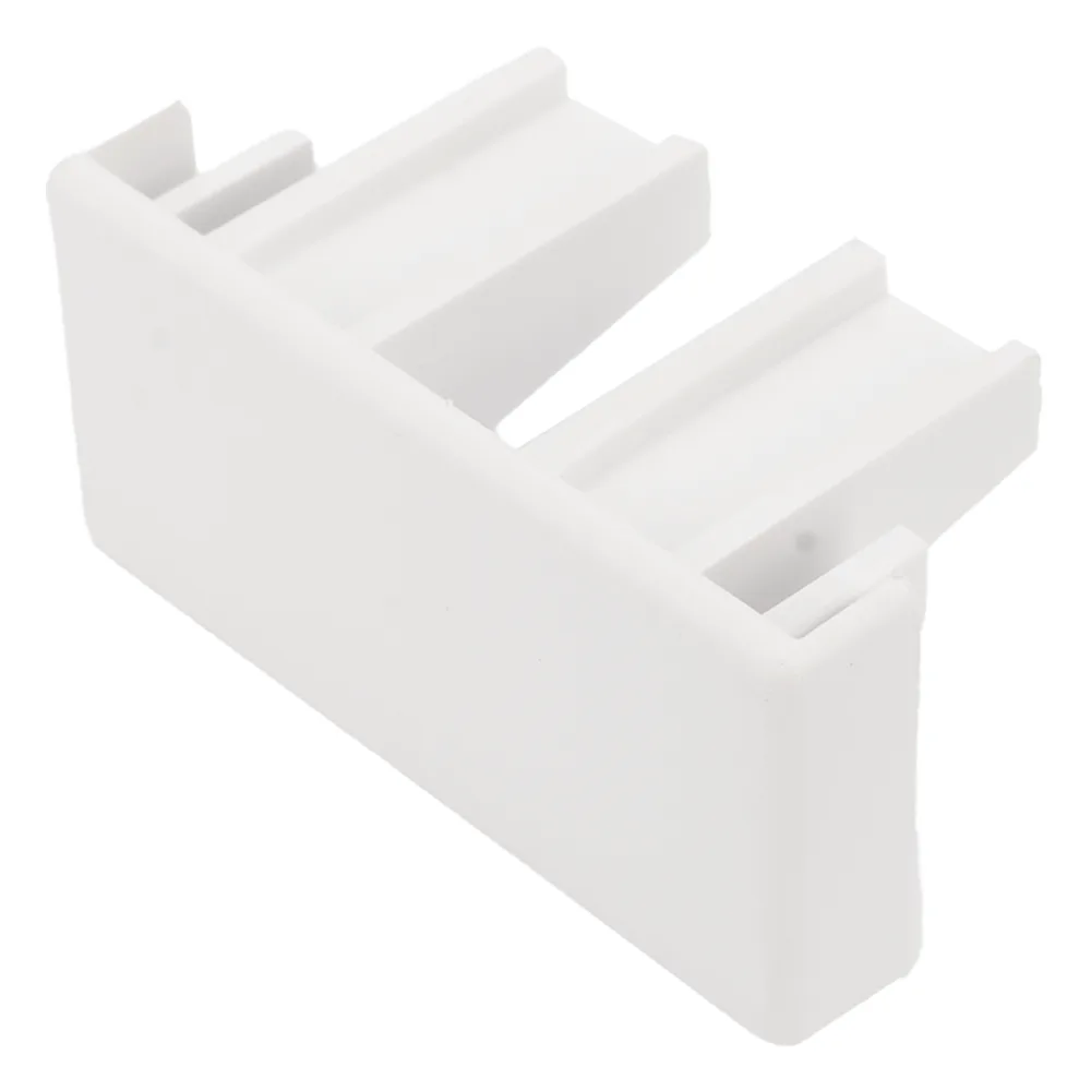 Tapa final color blanco de PVC auto extinguible,  para canaleta TMK1735, TMK1735SD (5390-02001)