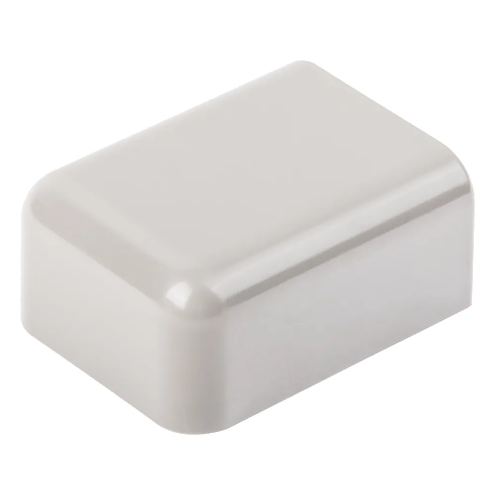 Tapa Final, para uso con canaleta LD10, material ABS, Color Gris