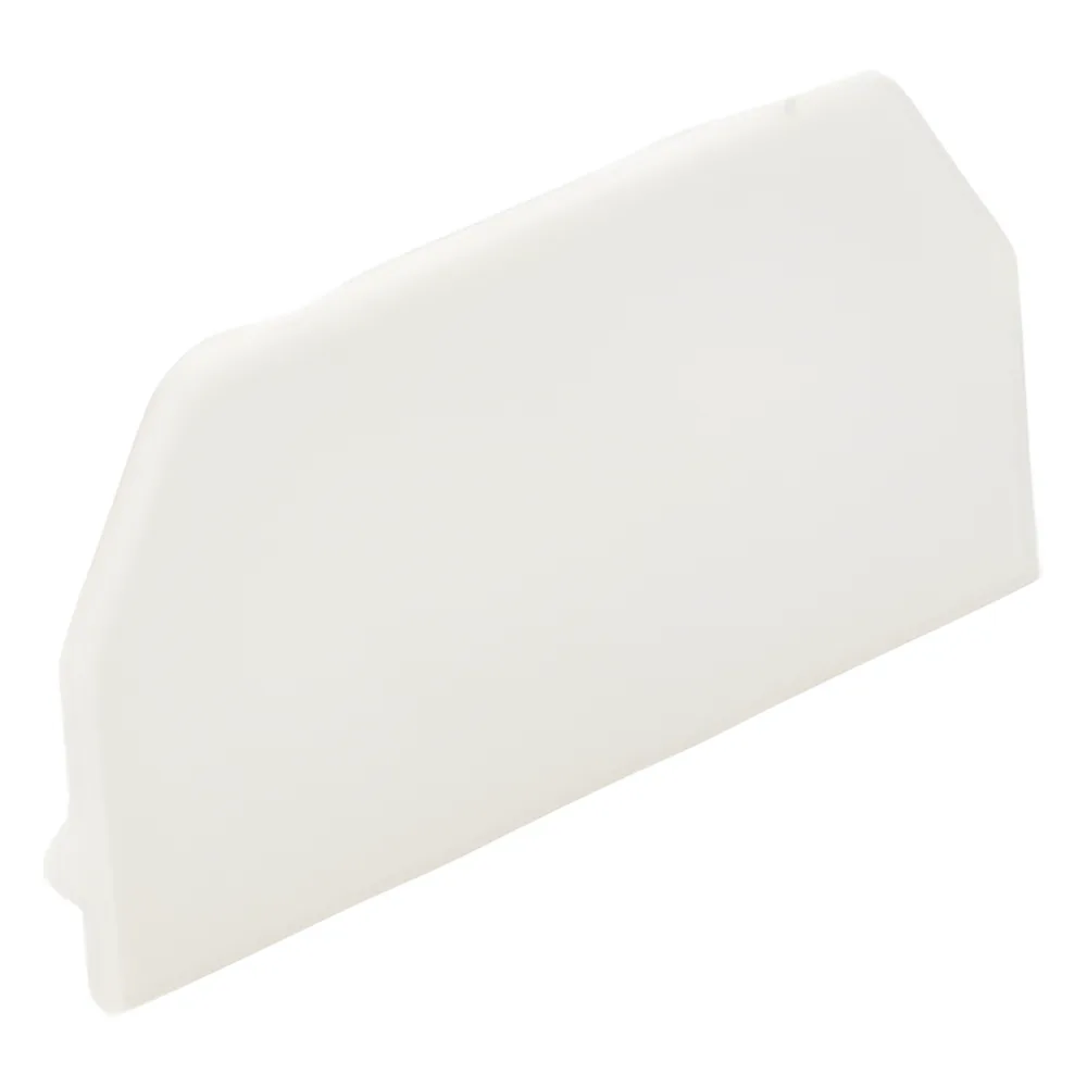 Tapa Final, para uso con canaleta T45, Material PVC Rígido, Color Blanco Mate – vista 5