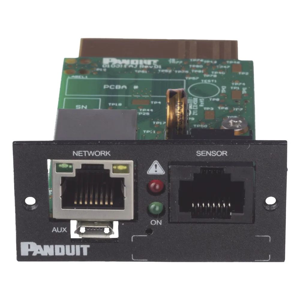 Tarjeta de Red Para Control y Administración Remota, Con Puerto 10/100/1000 BaseT y WiFi, Compatible con UPS de Panduit
