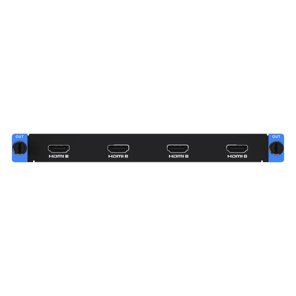 Tarjeta de Salida HDMI 4 Canales / 4K por Puerto / HDMI 1.4 / Audio HDMI / 2.6 MP por Puerto / Compatible Serie C66S