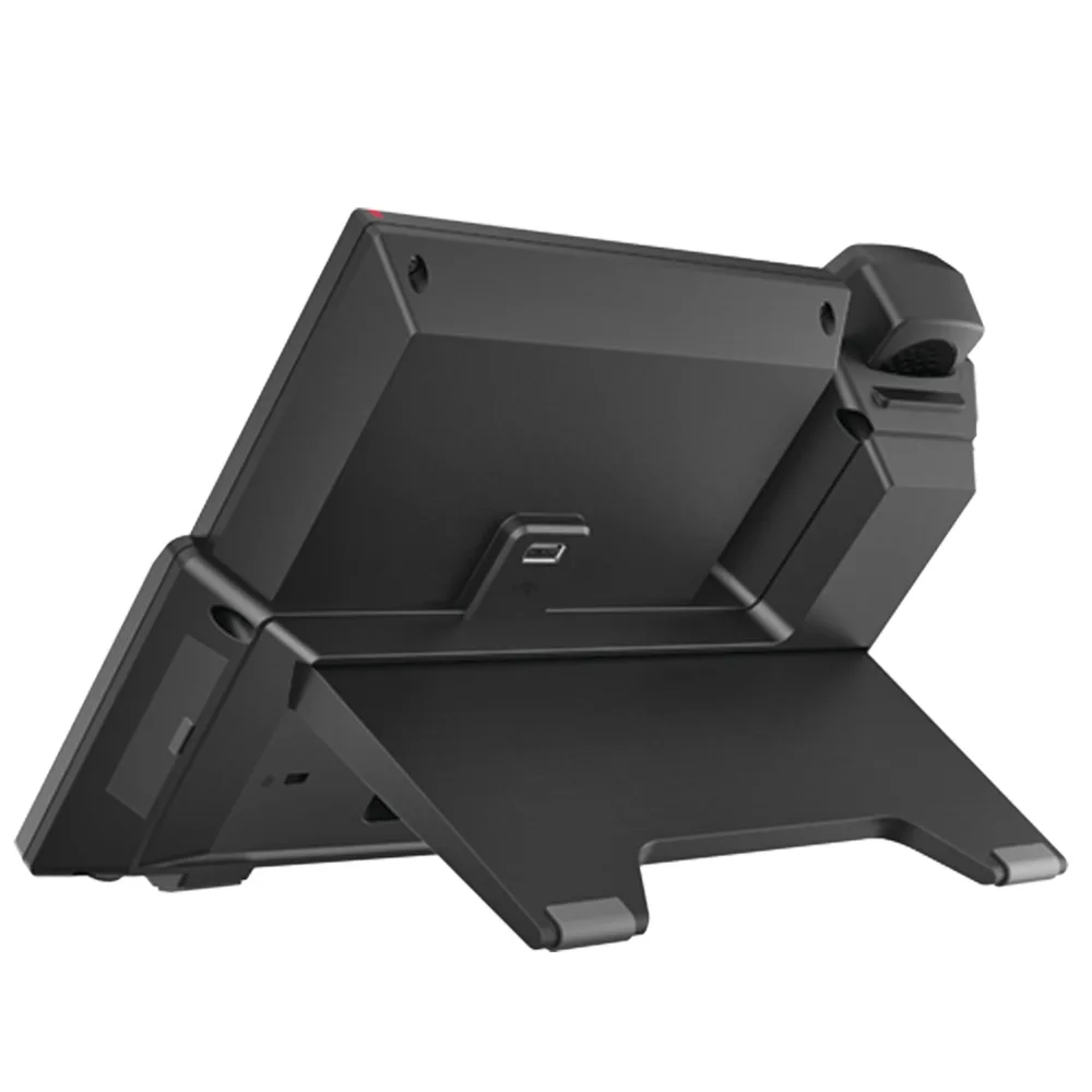 Teléfono IP  Android Empresarial para 20 lineas SIP, pantalla táctil, Wi-Fi y Bluetooth, PoE, hasta 112 botones DSS, puertos Gigabit, soporta recepción de video. – vista 3