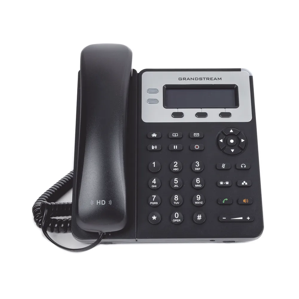 Teléfono IP SMB de 2 Líneas con 3 teclas de función programables y conferencia de 3 vías. PoE – vista 2