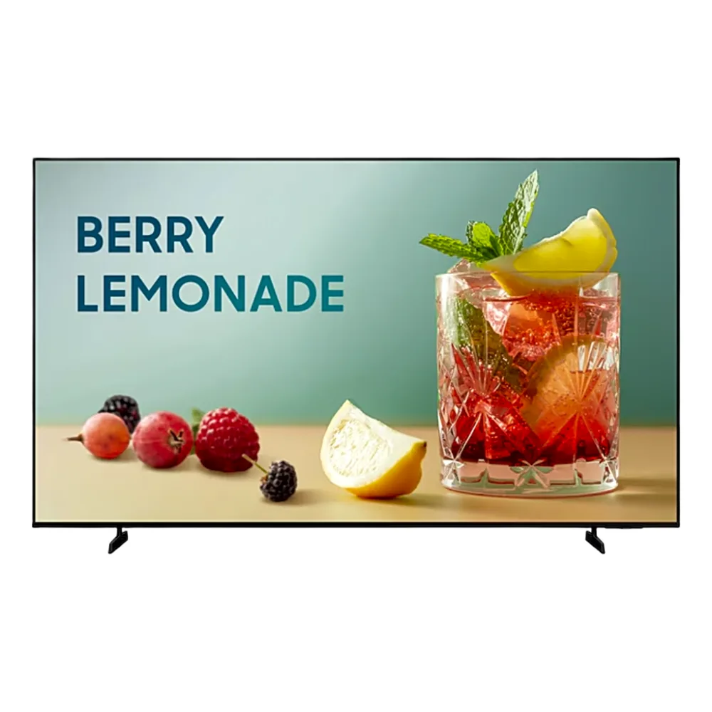 Televisor Smart Business Samsung 43" / 3 Años de garantia / 4K UHD (3840x2160) / Panel E-LED  / Brillo 300 nit / WiFi 5 y Bluetooth 5.3 / Smart TV Tizen / Crystal Processor 4K / HDR10+ / Sonido 20W 2CH / Operación 16/7