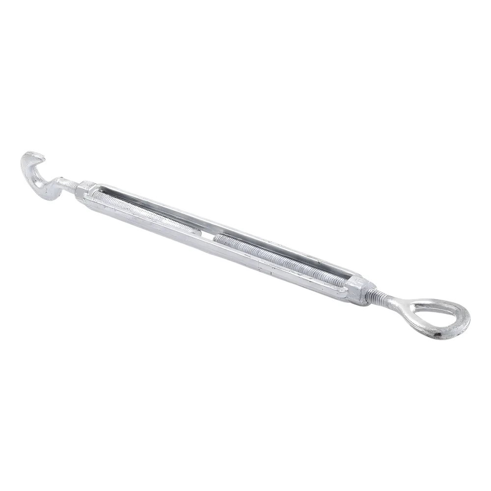 Tensor de 1/2" x 12" Acero Forjado OJO-GANCHO Galv. Inmersión en Caliente (Carga Max. 1500 lbs). – vista 2