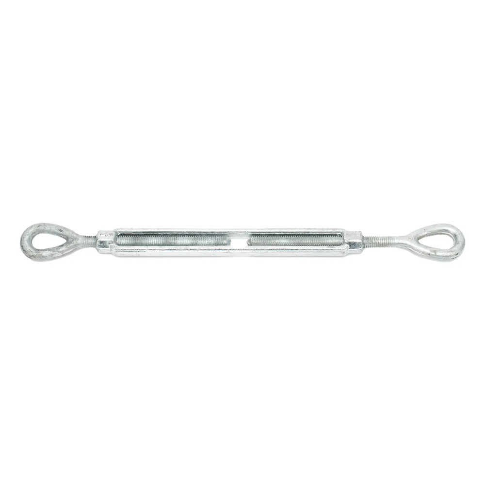 Tensor de 1/2" x 9" Acero Forjado OJO-OJO Galv. Inmersión en Caliente (Carga Max. 2200 lbs).