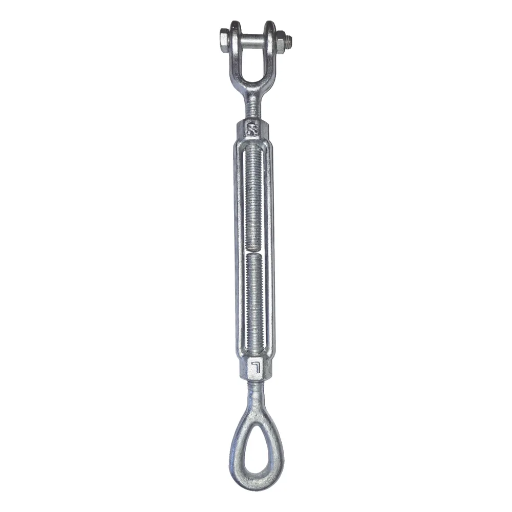 Tensor de 3/8" x 6" Acero Forjado OJO-QUIJADA, Galv. Inmersión en Caliente (Carga Max. 1200 lbs).