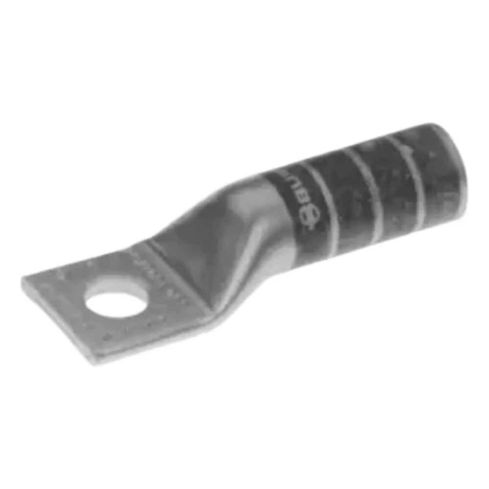 Terminal de Compresión de Cañón Largo para Tornillo 1/2 "  y Calibre 4/0 AWG.
