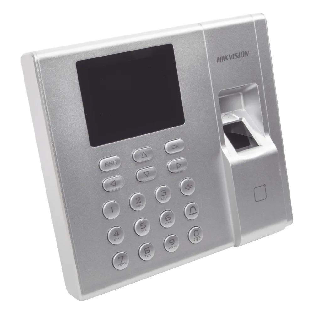 Terminal de Control de Acceso y Asistencia / Huella y Tarjetas EM / 1,000 Usuarios / Hik-Connect P2P / Pantalla LCD 2.4" / iVMS-4200 – vista 2