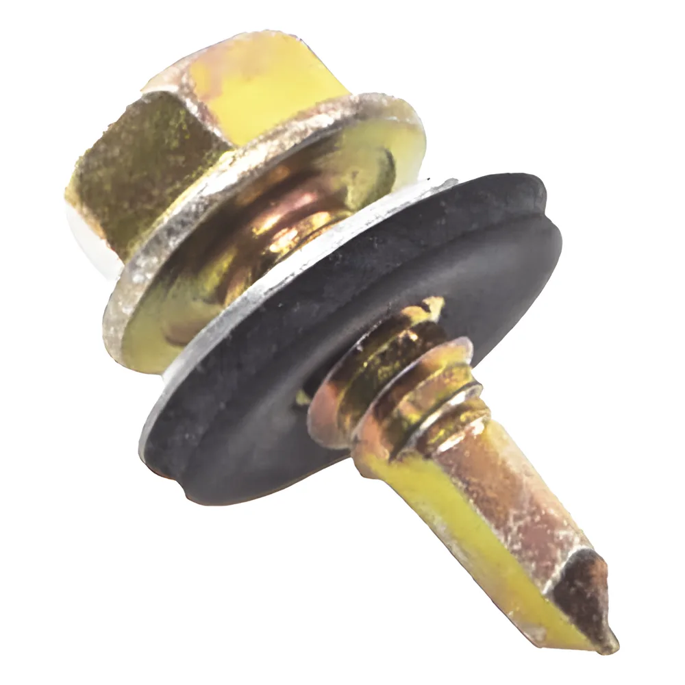 Tornillo Punta Broca Sello Montado 6.4 X 25 mm (1/4" X 1") Caj. C/100pz.