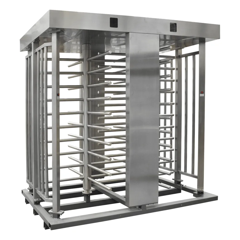 Torniquete Doble / Cuerpo Completo / Interior/Exterior / 100% Acero Inoxidable / Acabado de Lujo / Alto Tráfico
