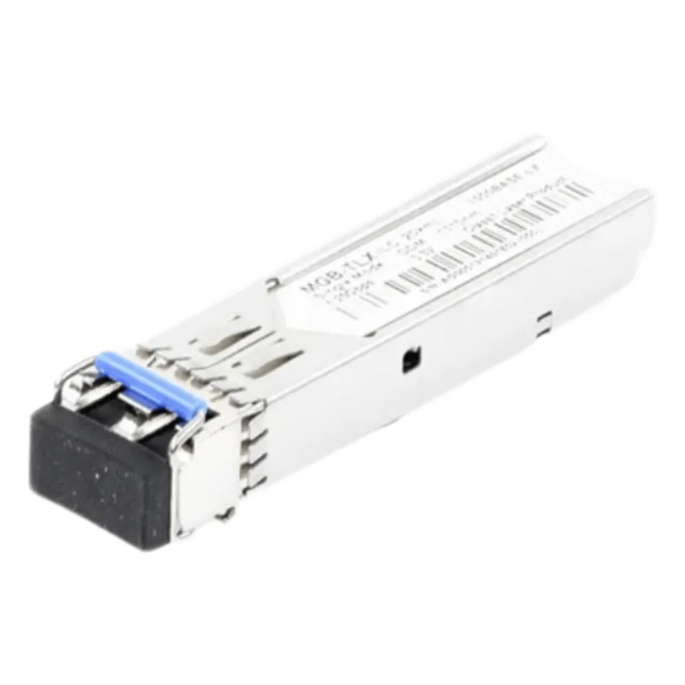 Transceptor Industrial, Puerto SFP 1000BASE LX, Conector LC, Fibra Monomodo, Hasta 20 km, Soporta Temperatura de -40 a 75°C