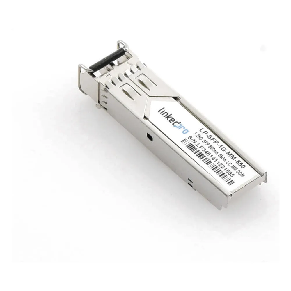 Transceptor Óptico SFP (Mini-Gbic) / Multimodo 850 nm / 1.25 Gbps / 1000BASE-SX / Conectores LC/UPC Dúplex / DDM / Hasta 550 m – vista 4