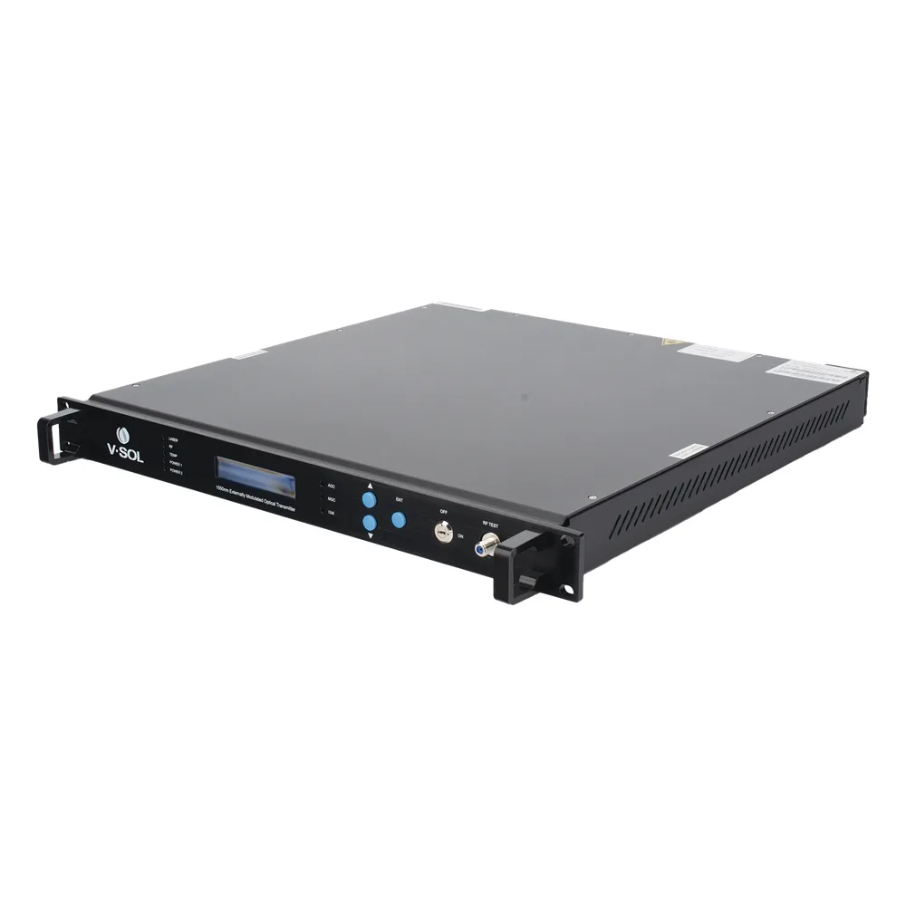 Transmisor Óptico de 2 salidas de 9dB con doble fuente de poder – vista 4