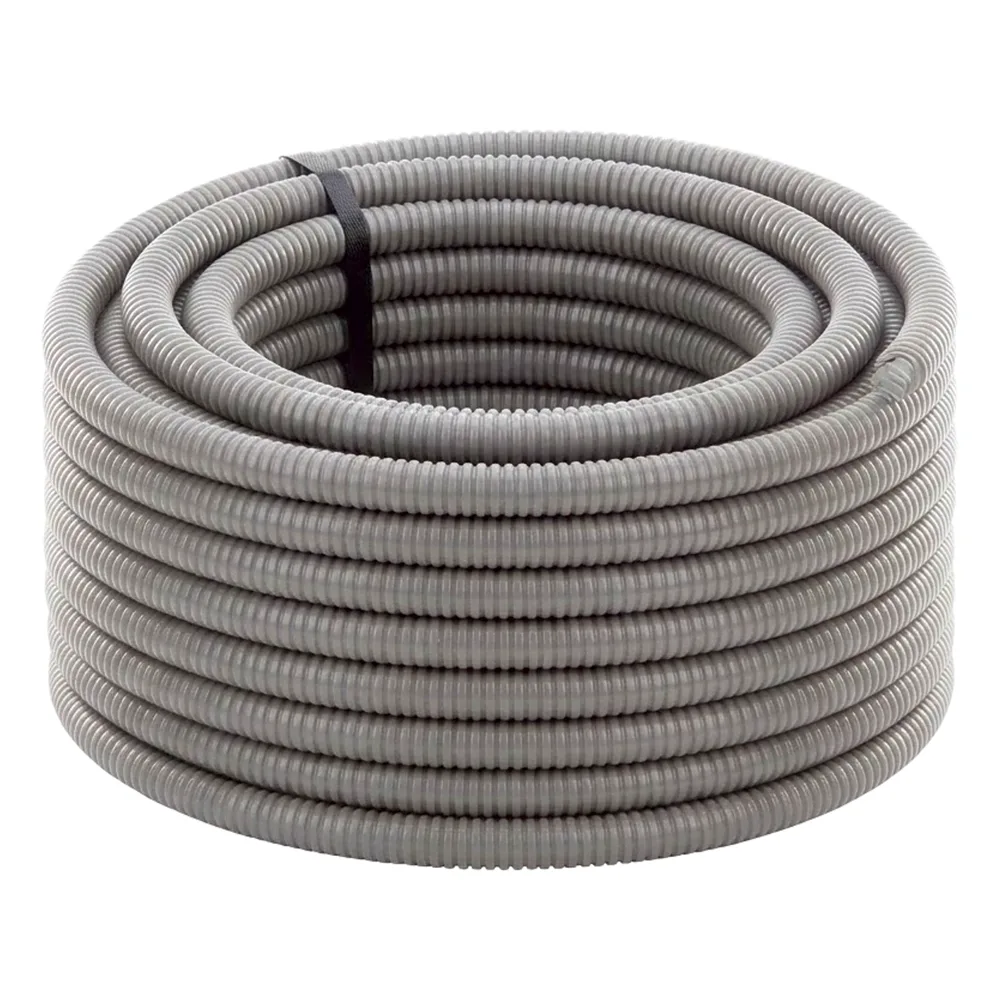 Tubo Flexible tipo Liquidtight de 1/2" (13 mm) / Acero + PVC /  Rollo de 20 Metros. – vista 2