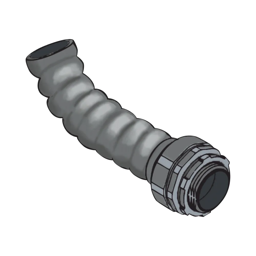Tubo Flexible tipo Liquidtight de 3/4" (19 mm) / Acero + PVC / Rollo de 20 Metros.