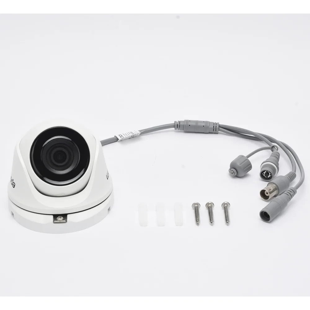 Turret TURBOHD 5 Megapíxel / 85° de Visión / Lente 2.8 mm / Exterior IP66 / IR EXIR 20 mts / TVI-AHD-CVI-CVBS / Metal – vista 2