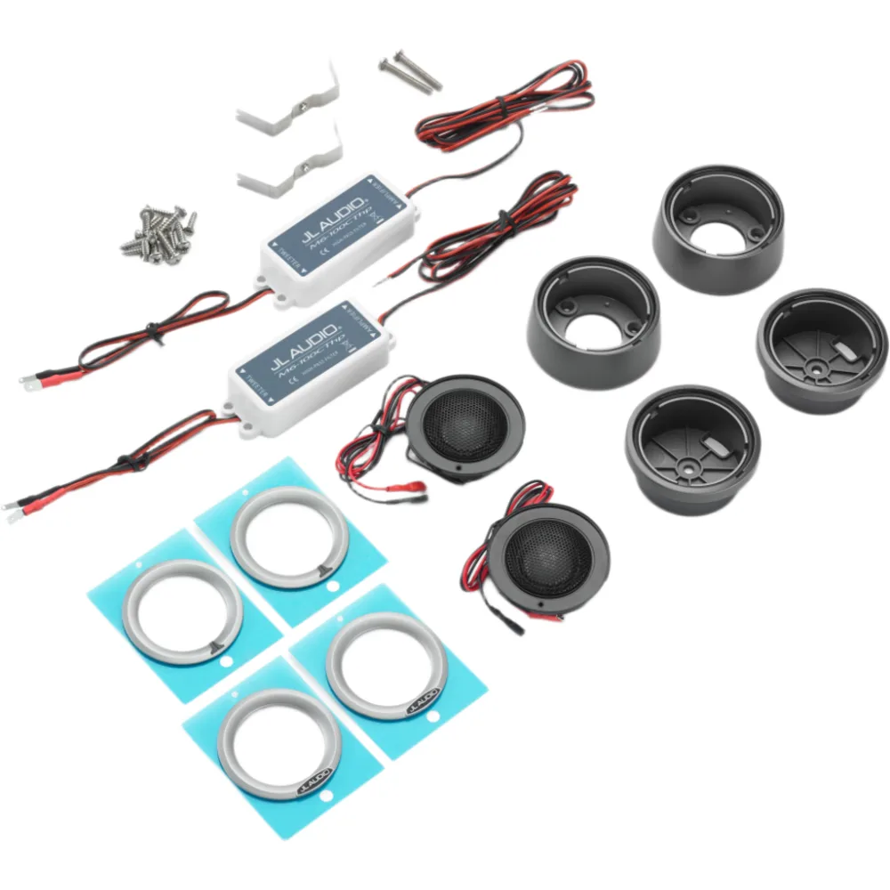 Tweeter Marino de Componentes / 1 in (25 mm) / Diafragma Domo de Seda / 75 W RMS / 4 &Omega; / 91 dB a 1 W/1 m / 4.8 kHz–25 kHz (±3 dB) / Filtro Pasa-Altas Externo de Tercer Orden / Protección Electrónica Automática / Mon – vista 3