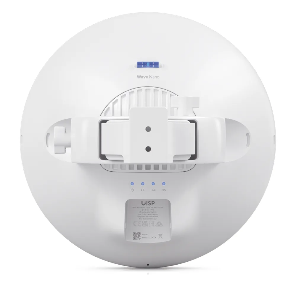 UISP Enlaces PTP/PTMP Wave Nano 60 Ghz, hasta 2 Gbps, respaldo en 5 Ghz, GPS integrado – vista 5