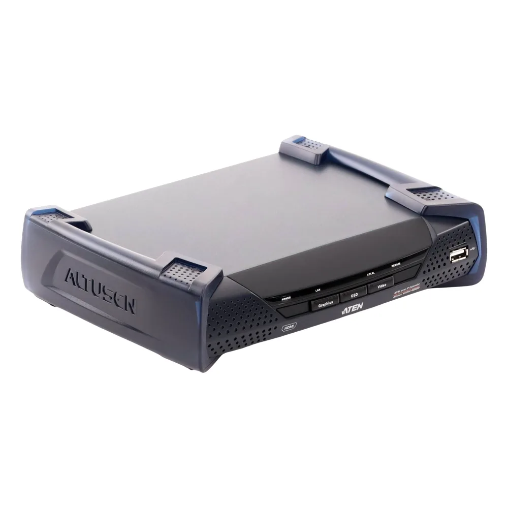 Unidad receptora extensora 4K HDMI KVM sobre IP – vista 6