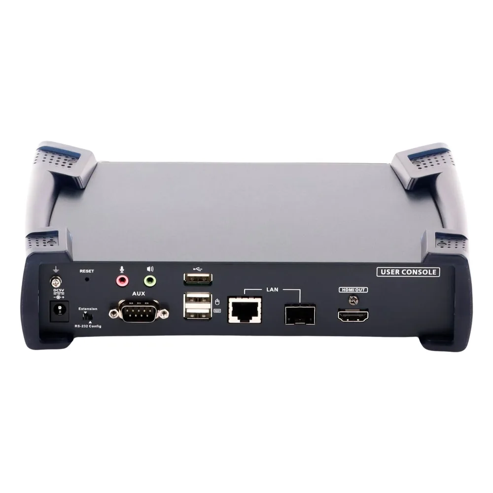 Unidad receptora extensora 4K HDMI KVM sobre IP – vista 8
