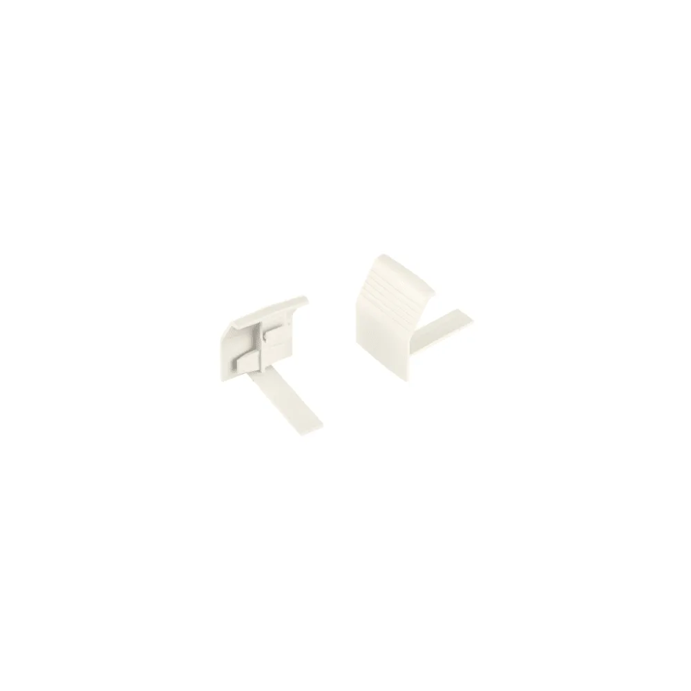 Unión recta de base, para uso con canaleta T70, Material PVC Rígido, Color Blanco – vista 2