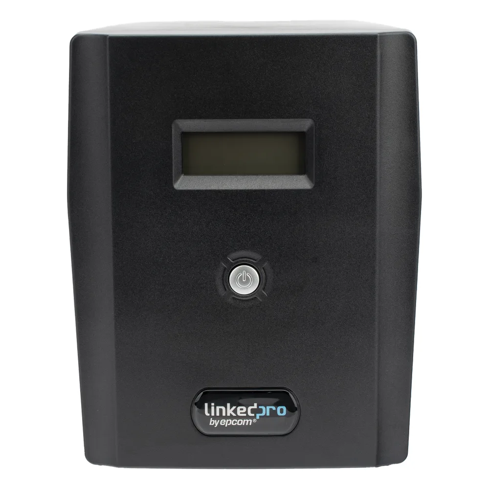 UPS 1500VA/900 W Pantalla LCD / Línea Interactiva 120Vca / 8 tomas 5-15R (6 Respaldadas) / Regulación de Voltaje / Protección RJ45 – vista 2